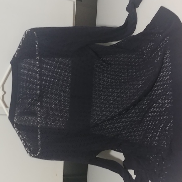 Navy Blue Sweater Cardigan xs - Picture 5 of 6